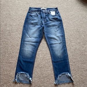 Women’s distressed jeans